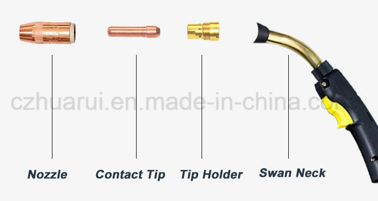 Bernard Bn300 Gas Cooled Welding Torch for MIG/Mag Welding